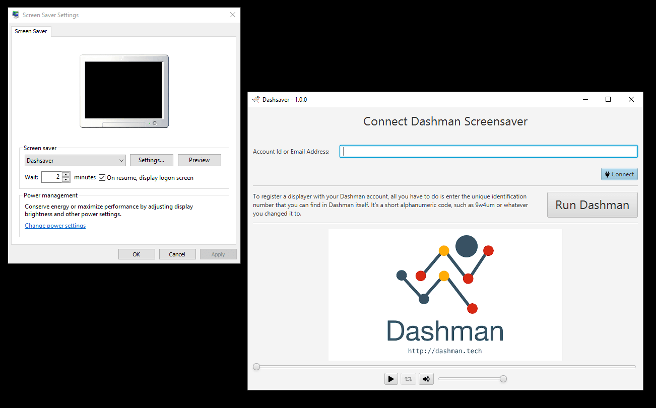 Dashman - screensaver