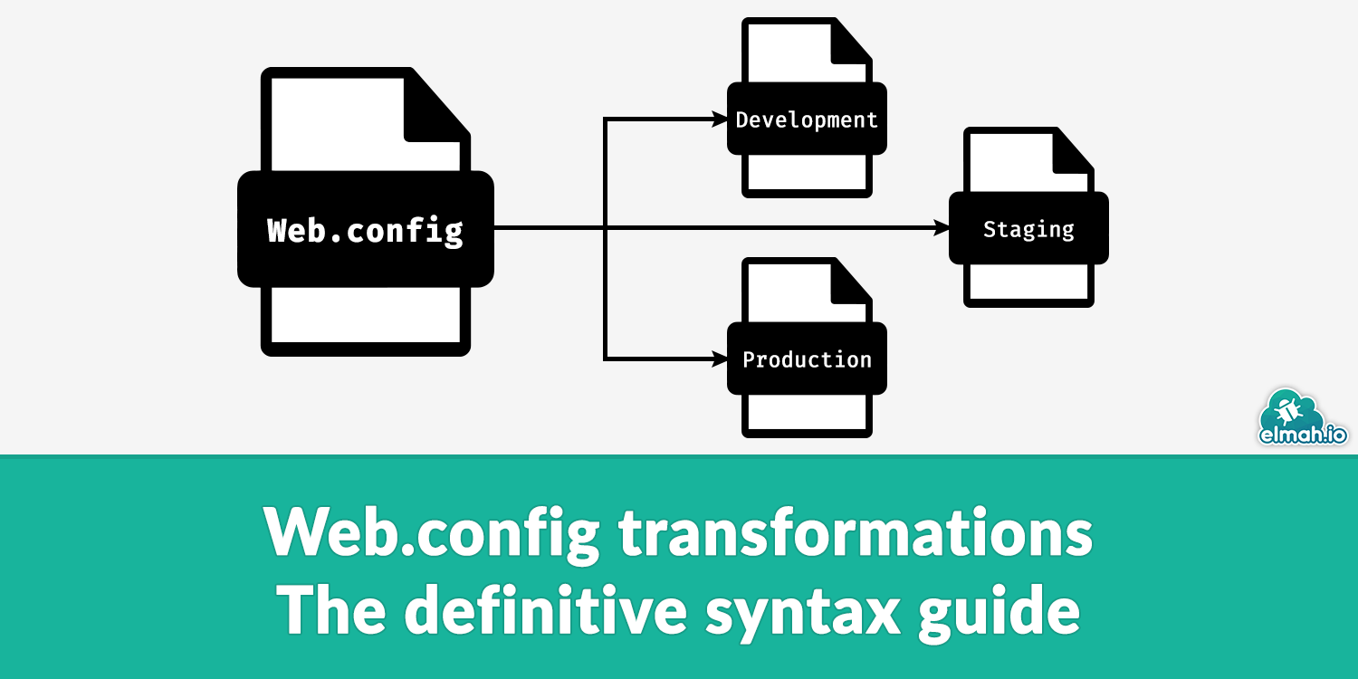 Web.config transformations - The definitive syntax guide
