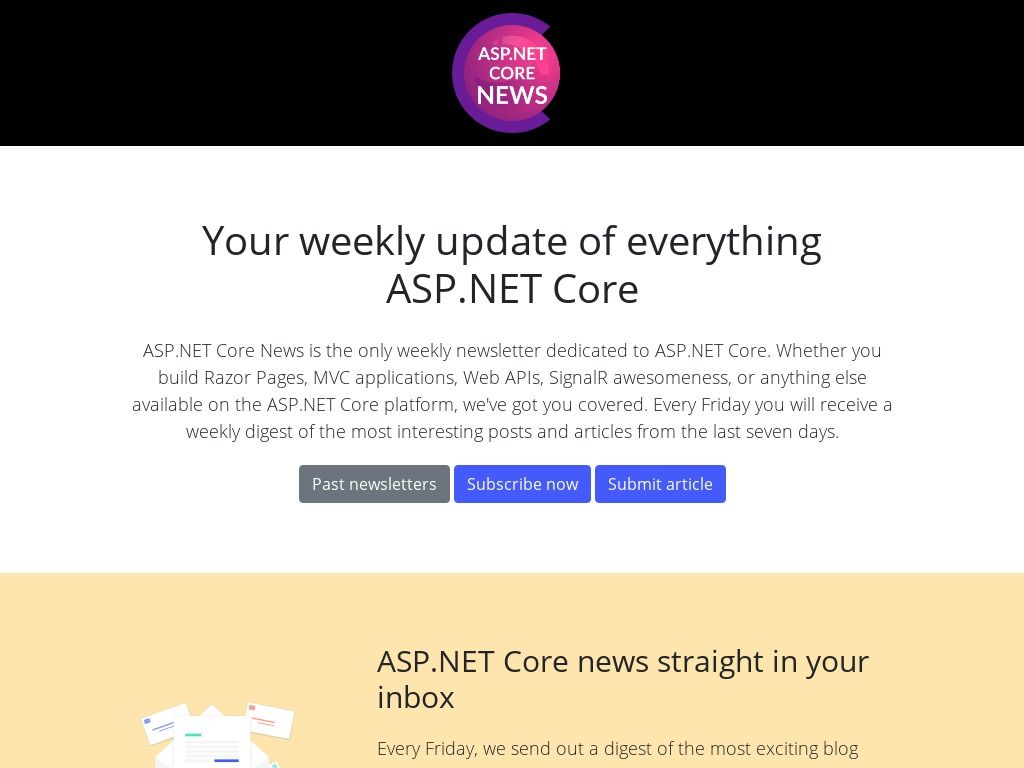 ASP.NET Core News
