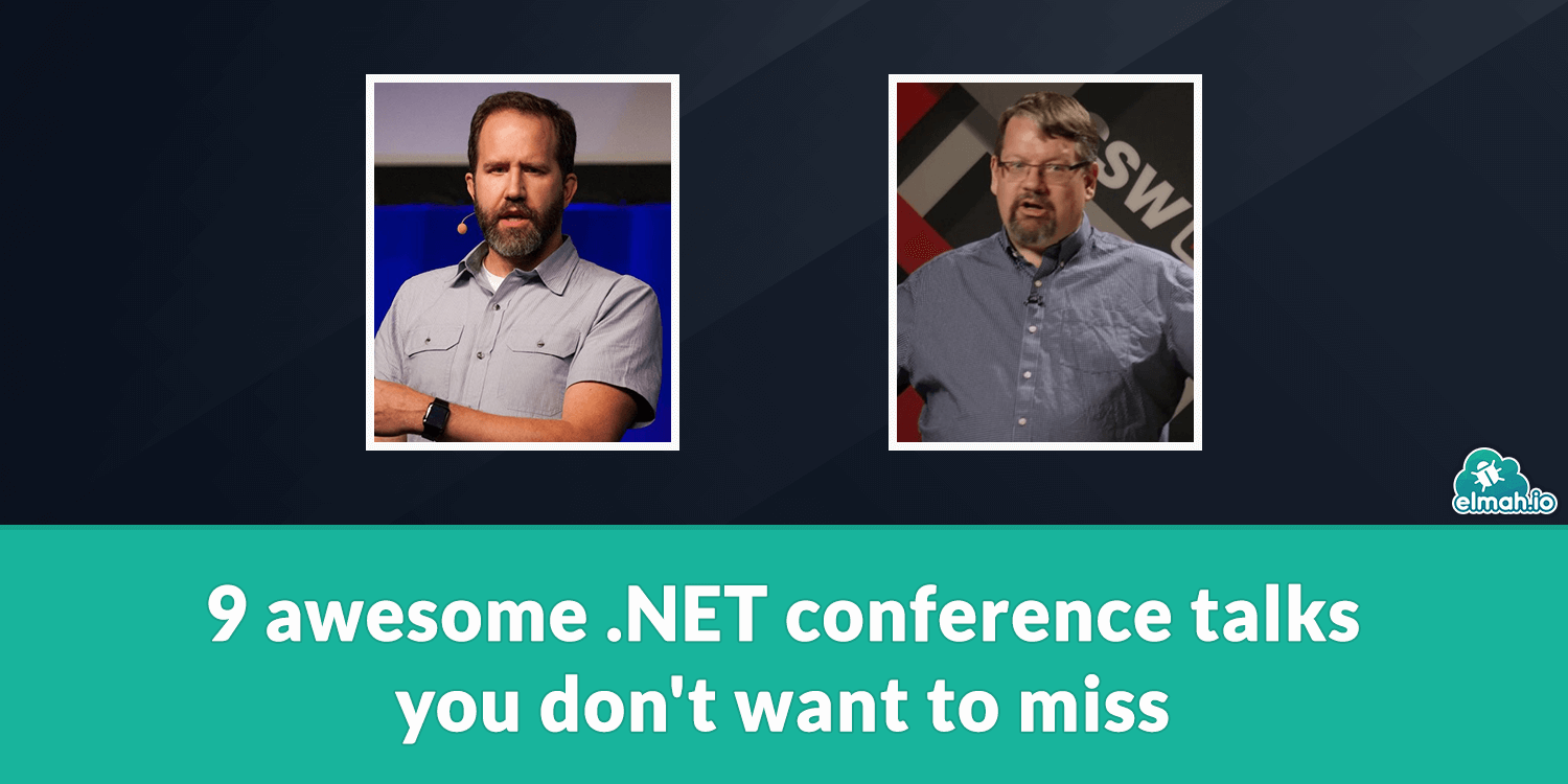  9 awesome .NET conference talks you don't want to miss 