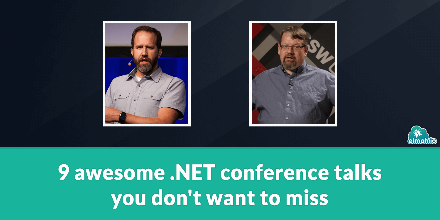 9 awesome .NET conference talks you don't want to miss