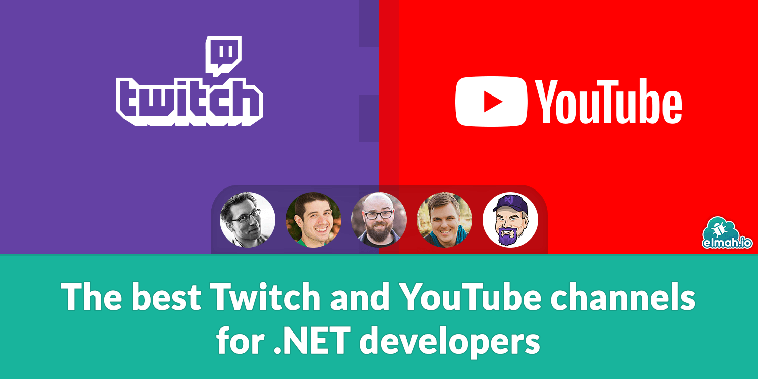 The best Twitch and YouTube channels for .NET developers