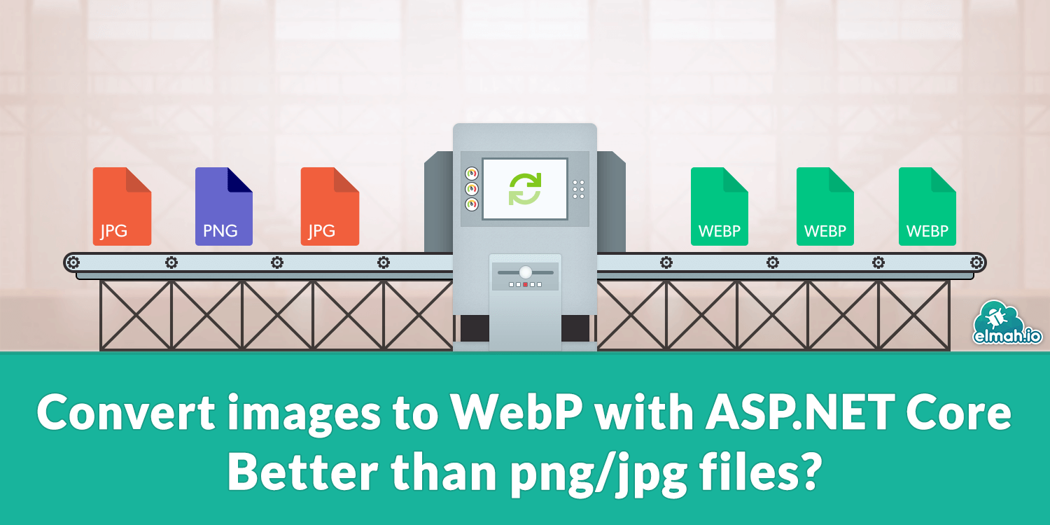 Convert images to WebP with ASP.NET Core - Better than png/jpg files?