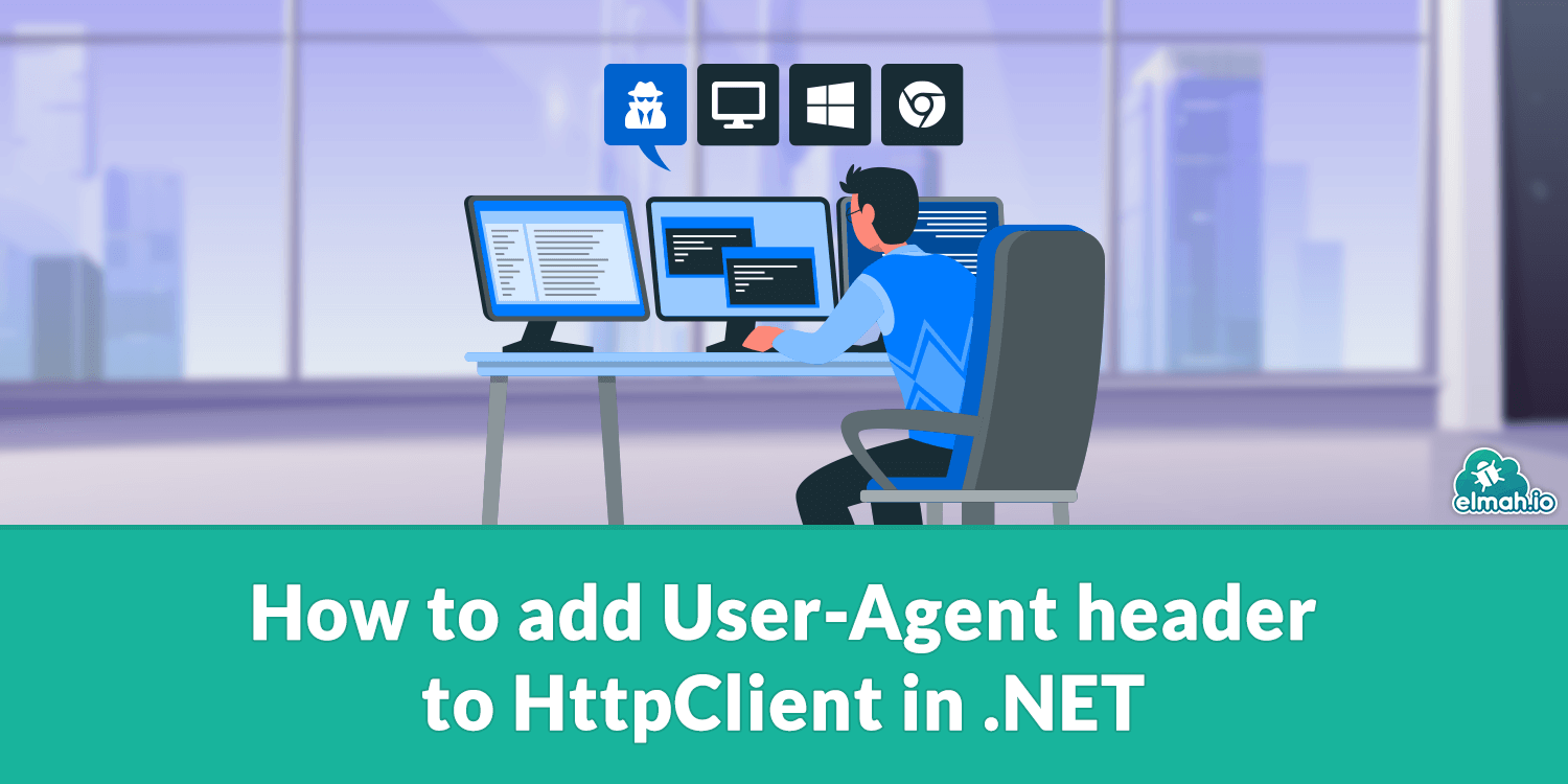 How to add User-Agent header to HttpClient in .NET