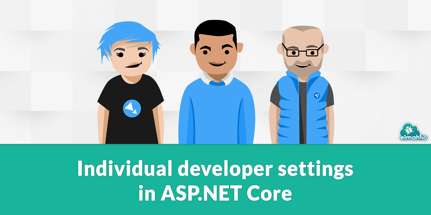 Individual developer settings in ASP.NET Core