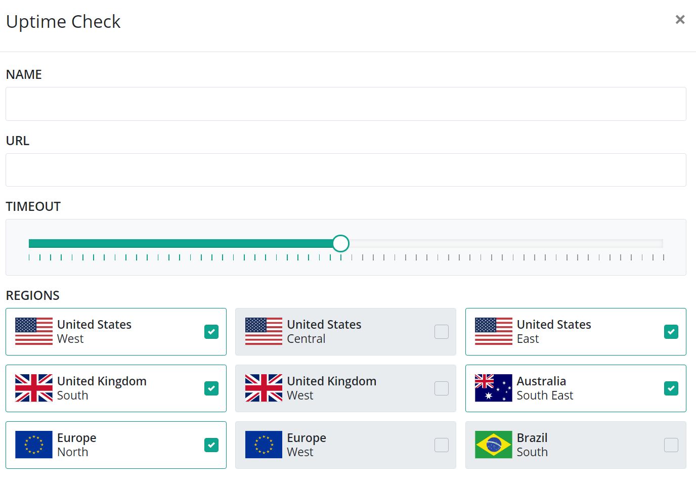 Select endpoints