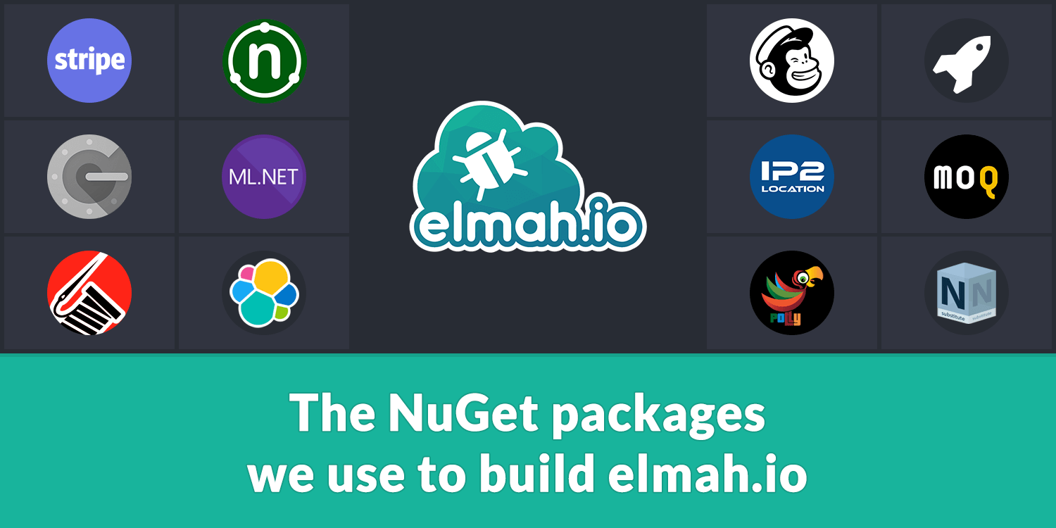 The NuGet packages we use to build elmah.io