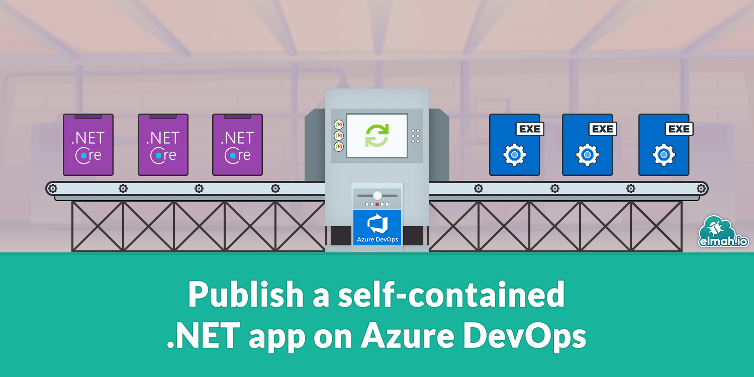 Publish a self-contained .NET app on Azure DevOps