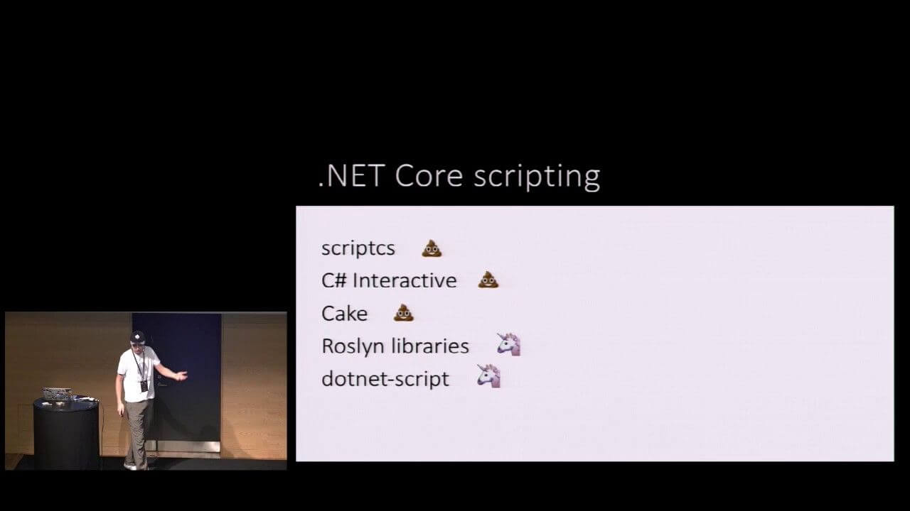 C# Scripting in the .NET Core world