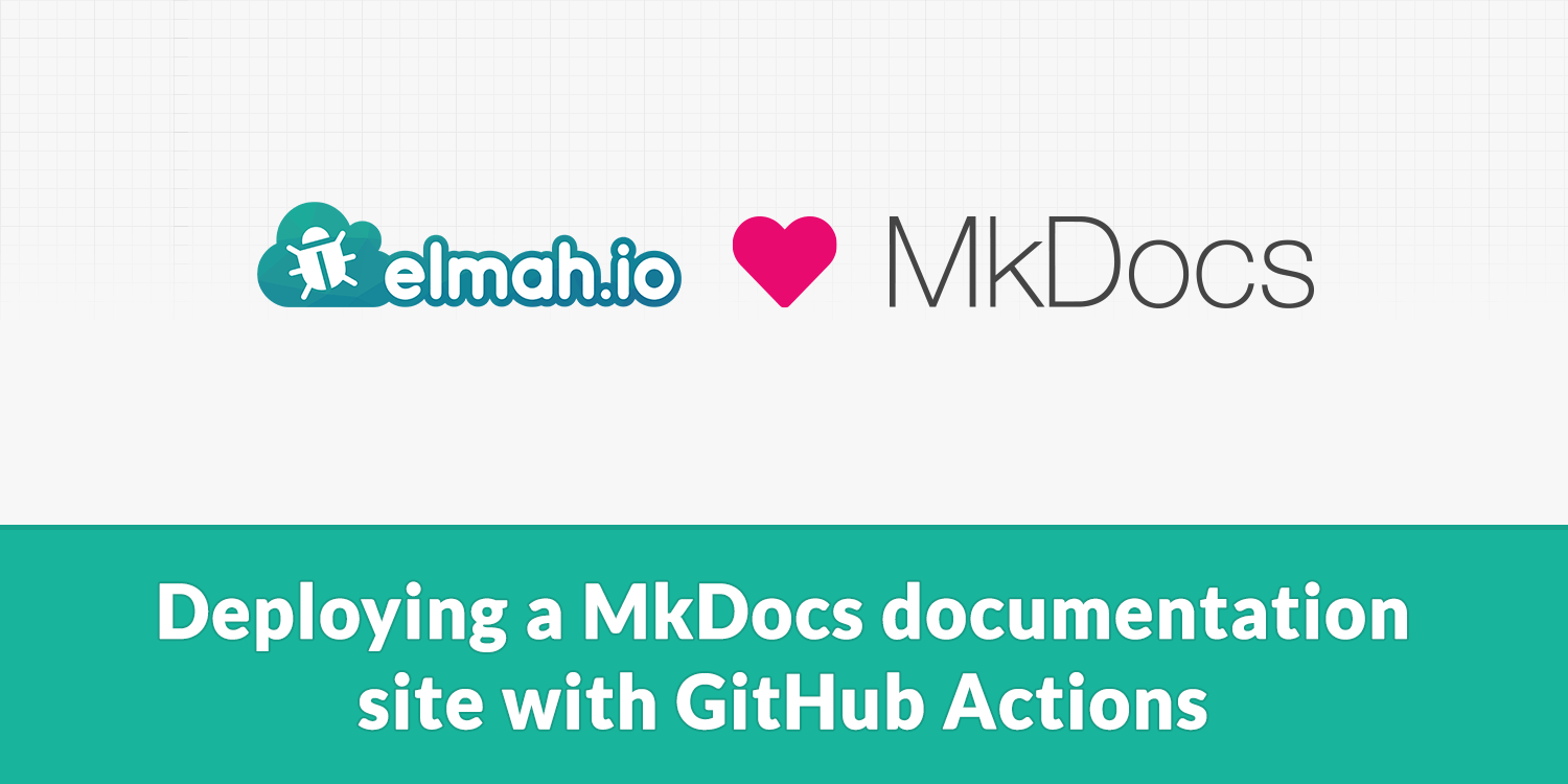 Deploying a MkDocs documentation site with GitHub Actions