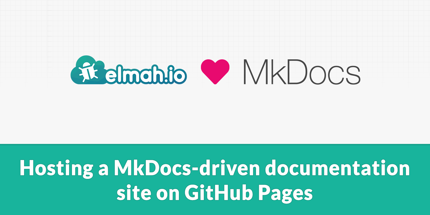 Hosting a MkDocs-driven documentation site on GitHub Pages