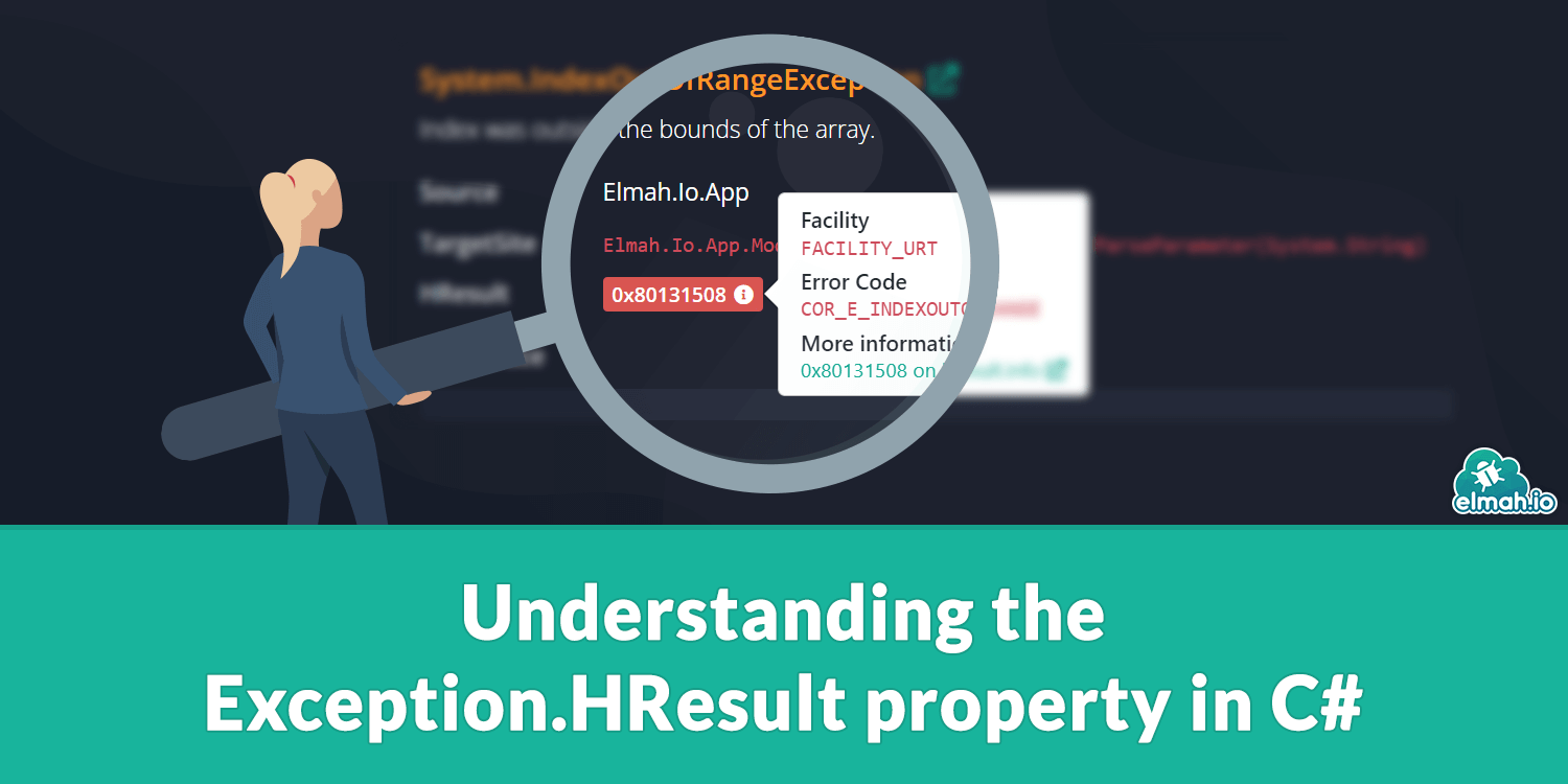 Understanding the Exception.HResult property in C#