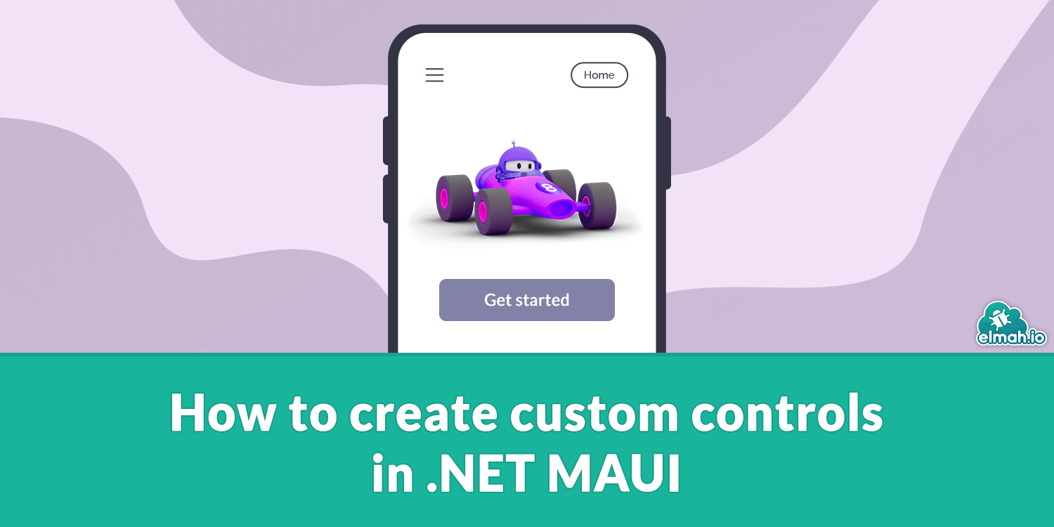 How to create custom controls in .NET MAUI