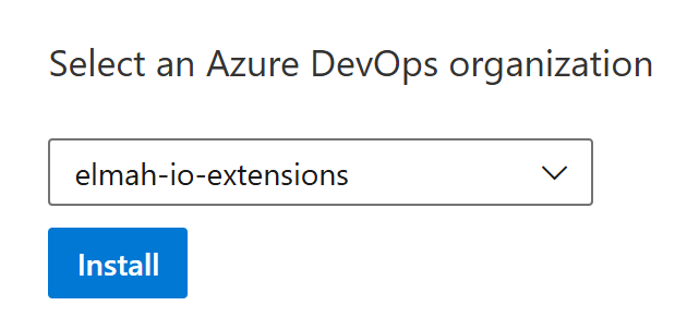 Select organization