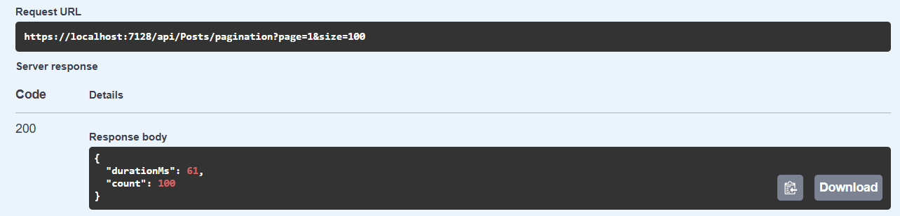 Updated result