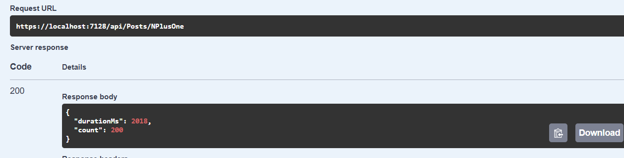 Updated result