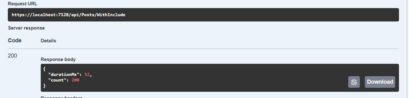 Updated result