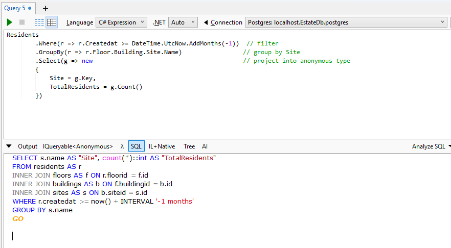 Access SQL